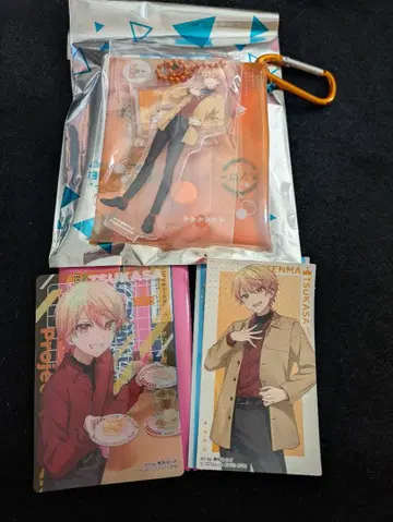 프로세카 스시로 콜라보 파우치 아크릴 스탠드 카드 스티커 텐마 츠카사