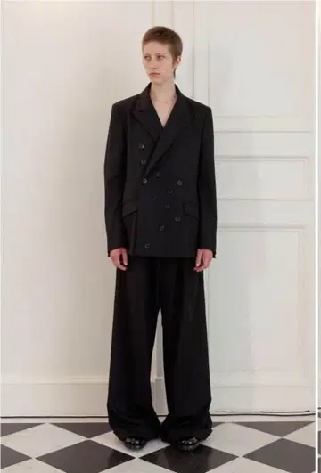 Sulvam 와이드 플랩 팬츠 20ss