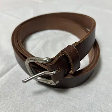 Veritecoeur 브라운 가죽 벨트 베리떼꾸르