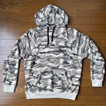 CAPTAIN'S HELM 카모 패턴 후드티