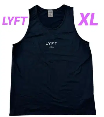 [새상품급] LYFT 리프트 United Kingdom 탱크탑 블랙 XL