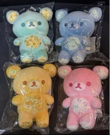 리락쿠마 긴자 한정판 GINZA 당신을 생각하는 포근한 4세트