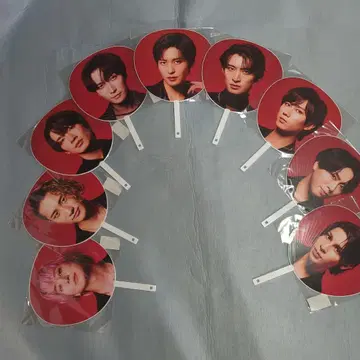 SnowMan 돔 투어 2025-2026 ON 부채 세트 9개