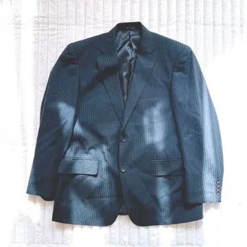 KEITH KALLER U.K 테일러드 자켓 L 네이비 스트라이프