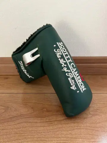 초레어 미사용 한정품 2002년 아트 오브 퍼팅 퍼터 커버 그린