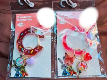 시마무라 주토피아 릴 달린 카라비너 닉 주디 아이스캔디