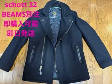 schott 멜톤 라이더스 BEAMS 한정판 32 약 M 즉시 구매 가능