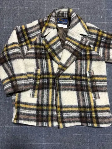 오페크 체크 코트