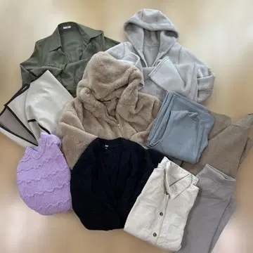 여성용 의류 묶음 판매 세트 아우터 등