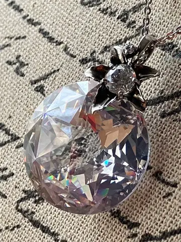 크리스탈 실버 925 목걸이