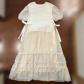 질 스튜어트 리본 롱 원피스