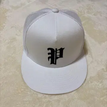 팻랭크 메쉬 캡 화이트