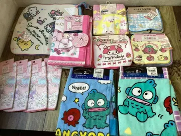 산리오 타월 세트