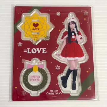 이코러브 아크릴 스탠드 오타니 에미리 크리스마스