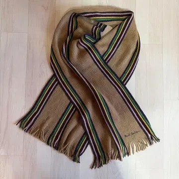 PaulSmith 스트라이프 울 머플러