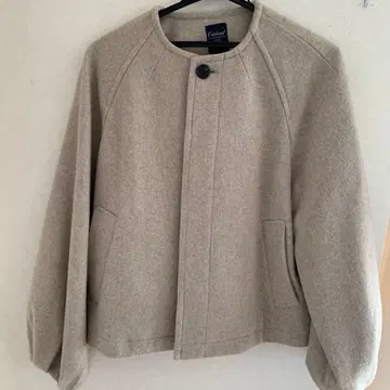 Orcival 노카라 자켓 베이지 사이즈 1