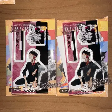 REBORN 아크릴 피규어&참 컬렉션 잔자스 2개 세트