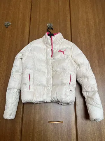 Puma 화이트 다운 자켓