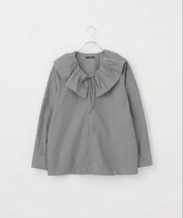 JOURNAL STANDARD 코튼 프릴 칼라 블라우스