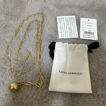 LAURA LOMBARDI 골드 체인 목걸이