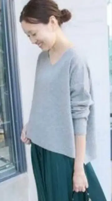 슬로브 이에나 SLOBE IENA 그레이 니트