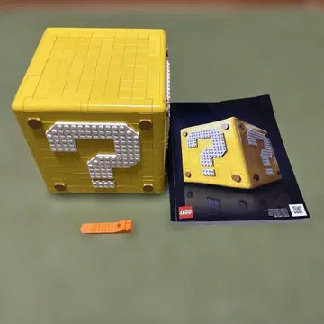 레고 슈퍼 마리오 물음표 블록