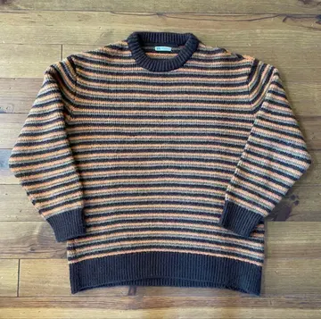 ZARA 스트라이프 보더 니트 스웨터