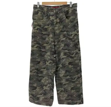 Jaded London 카모플라쥬 와이드 팬츠