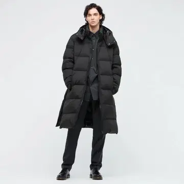 UNIQLO +J 다운 오버사이즈 코트 L