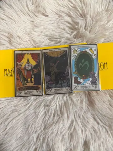 미세스 그린애플 스티커 바벨탑 타로 카드 미세스 3종