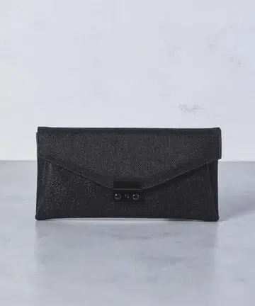[ 미사용 새상품 ] 유나이티드 애로우즈 글리터 락 클러치백 블랙