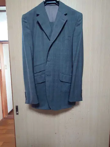 PaulSmith 그레이 체크 무늬 비즈니스 정장