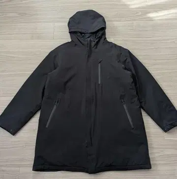 기능성 남성용 다운 자켓 LL 대용량 포켓 더블 지퍼