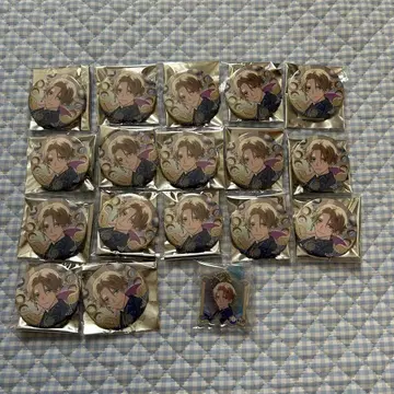 B프로 10주년 AGF 캔뱃지 증장화남 아크링 키링