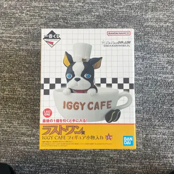 제일복권 죠죠의 기묘한 모험 라스트 원 IGGY CAFE 피규어 소품함