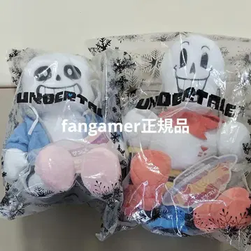 [샌즈 & 파피루스] 언더테일 뼈 형제 봉제 인형 fangamer