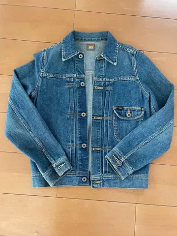 Lee x cher shore 데님 자켓 인디고