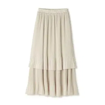 N. 내추럴 뷰티 베이직 플리츠 레이어드 스커트