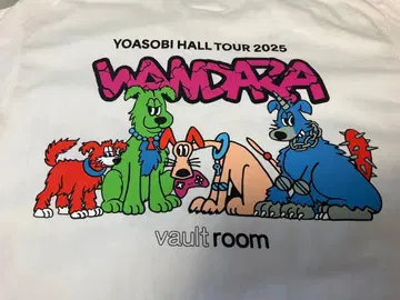 YOASOBI WANDARA vaultroom 콜라보 T셔츠 (볼트룸