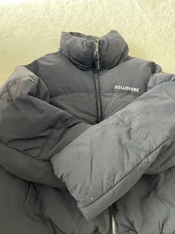 블랙 다운 자켓