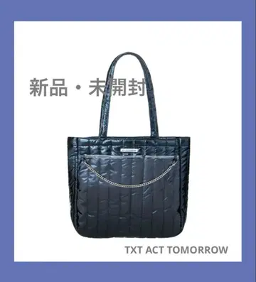 TXT ACT TOMORROW 퀼팅 토트 백