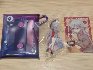 스시로 프로세카 콜라보 멀티 파우치 클리어 카드 카나데 세트 2점 세트