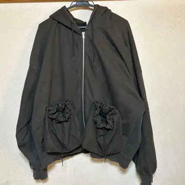 refomed KINCHAKU' ZIPUP HOODIE