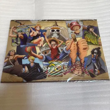 원피스 클리어 파일 도쿄 원피스 타워 한정판 애니메이션 20주년