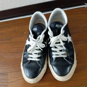 ALL STAR 블랙 하이컷 스니커즈