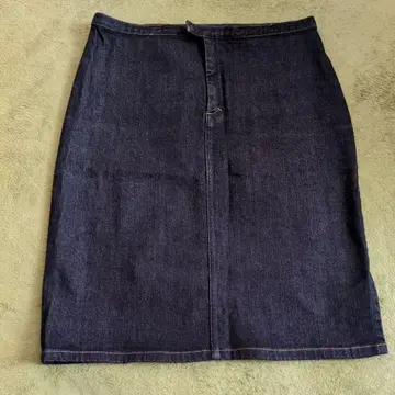 랄프 로렌 블랙 데님 스커트 9호