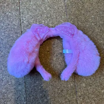 마이멜로디 머리띠 마이멜로디 퍼 소재