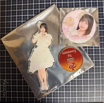 카와무라 유이 무도관 SPECIAL 복권 아크릴 스탠드 & 캔뱃지