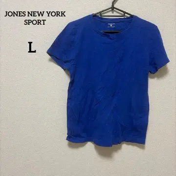 JONES NEW YORK SPORT [ L ] 반팔 블루 T셔츠