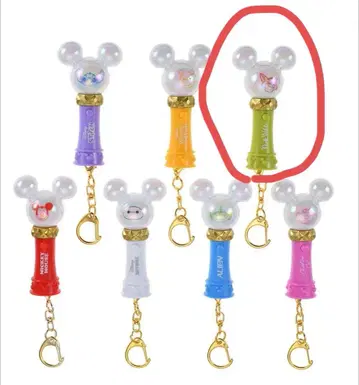 디즈니 시크릿 키링 응원봉 키체인 닉